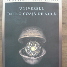 STEPHEN HAWKING - UNIVERSUL INTR-O COAJA DE NUCA - humanitas 2006