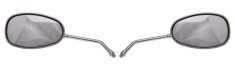 Set 2 oglinzi ovale, filet M10, cromate, 140x82mm Cod Produs: MX_NEW LM00390