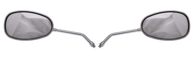 Set 2 oglinzi ovale, filet M10, cromate, 140x82mm Cod Produs: MX_NEW LM00390 foto