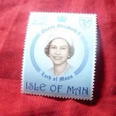 Serie 1 valoare Insula Man 1981 - Regina Elisabeta II