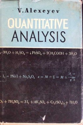 QUANTITATIVE ANALYSIS-V. ALEXEYEV-261600 foto