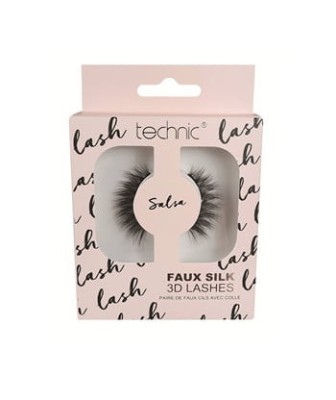 Gene false, Technic, Faux Silk 3D Lashes, Salsa, Adeziv inclus foto