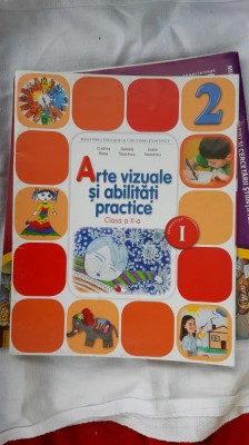 ARTE VIZUALE SI ABILITATI PRACTICE CLASA A II A RIZEA STOICESCU .STOICESCU foto