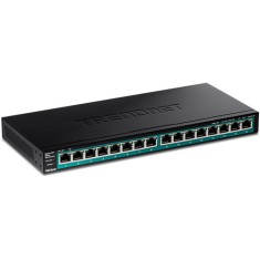 Switch 16 porturi Gigabit PoE/PoE+ 120W - TRENDnet TPE-TG161H