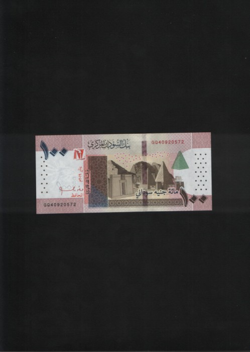 Sudan 100 pounds seria40920572 unc