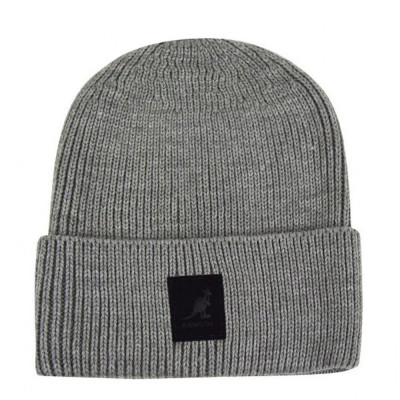 Caciula Kangol Patch Beanie Gri - Cod 2029650372 foto