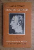 Textes choisis / Claude-Henri Saint-Simon
