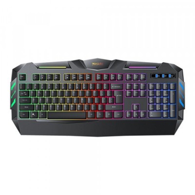 Tastatura Gaming Wired USB Yesido KB21, RGB, 1.5m, Neagra foto