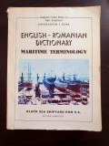 ENGLISH-ROMANIAN DICTIONARY MARITIME TERMINOLOGY -Constantin I. Popa