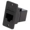 Adaptor SLIM Cat 5e 8p8c 29mm Plastic