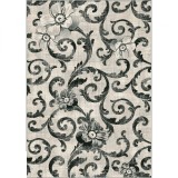 Covor Model Cappuccino 16003-81, Marime 60 x 110 cm, Gri, Inaltime Fir 7 mm, Antialergic, Polipropilena, Living, Dormitor, Sufragerie, Birou