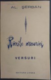 Cumpara ieftin AL. SERBAN - RANILE ARMONIEI (VERSURI, 1970: COT LA COT '36 / POEME PENTRU OBIDITI '46 / INEDITE '44-'70)[EXEMPLAR OMAGIAL/DEDICATIE PT VERA HUDICI]