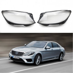 Set 2 Buc Sticla Far Dreapta + Stanga Am Mercedes-Benz S-Class W222 2014-2017 Non Facelift HW025