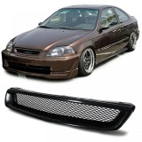 Grila sport radiator fara emblema, potrivita pentru Honda Civic 95-98 EJ EK EM1 Performance AutoTuning