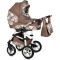 Carucior Flamingo Easy Drive 3 in 1 - Vessanti - Brown