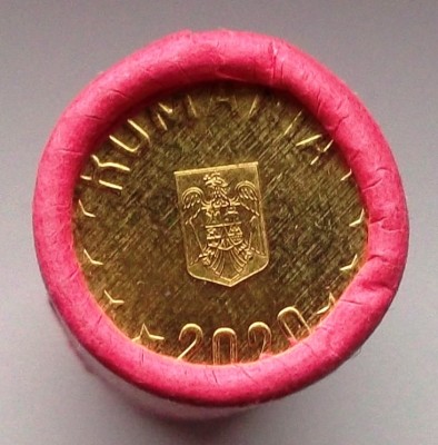 Romania fisic complet (50 bucati) 1 ban 2020 UNC ** foto