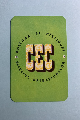 Calendar 1973 CEC foto