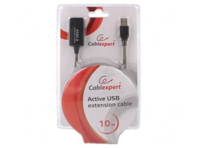 Cablu Extensor USB 2.0 10m Negru foto