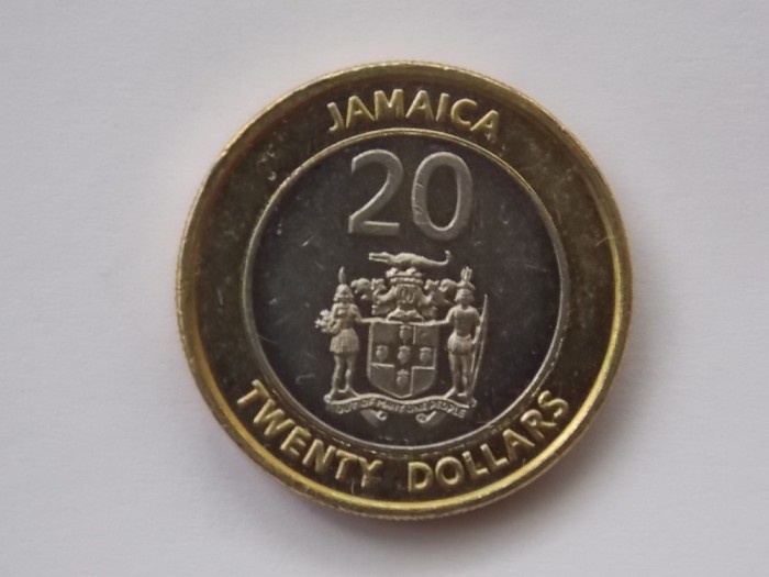 20 DOLLARS 2001 JAMAICA