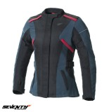 Cumpara ieftin Geaca (jacheta) femei pentru scuter - motocicleta Urban/Touring Seventy iarna model SD-JT79 Navy culoare: albastru/negru/rosu Albastru/negru/rosu XS