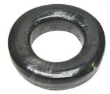 Cablu rola telefon 4 fire flat, 100m, Negru, TK4-1B