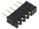 Comutator DIP-SWITCH 4 Secțiuni OFF-ON 0,01A 5VDC THT