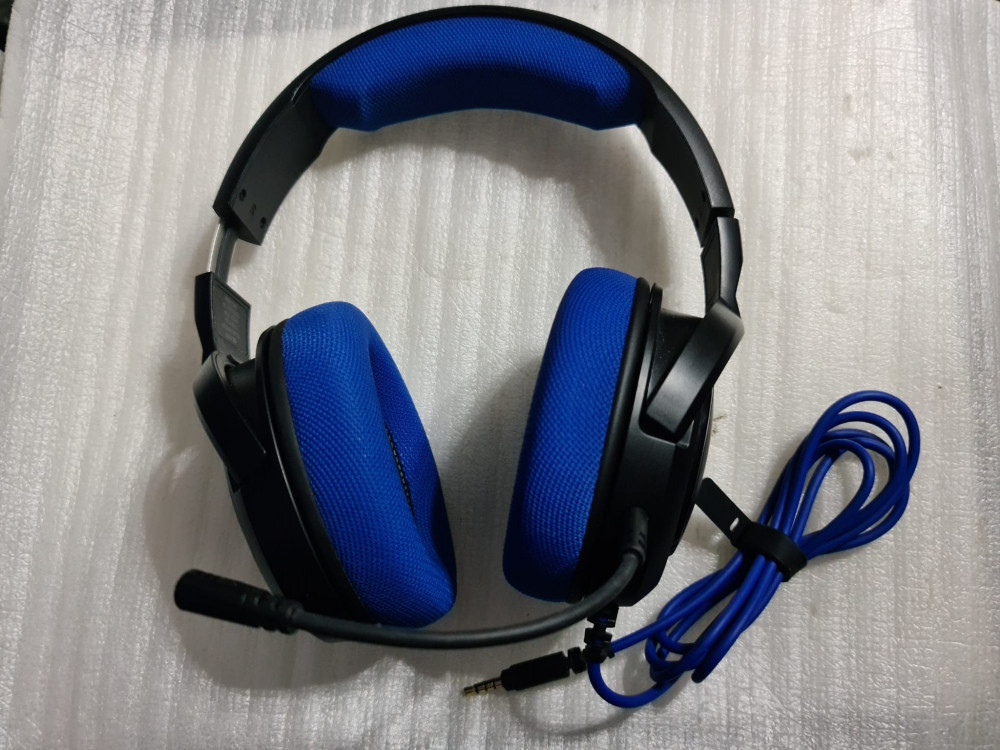 Casti gaming Corsair HS35, Albastru, jack 3.5 mm , microfon, 32 Ohm - poze  reale, Casti cu microfon, Analog | Okazii.ro