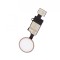 Banda Flex iPhone 7, 7 Plus, 8, 8 Plus, Return button key, Shalou, Gold