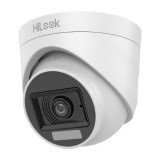 Camera de supraveghere interior HDTVI, Hikvision HiLook, 2MP FULL HD, IR 20m, Lumina Alba 20m, Audio- THC-T127-LPS SafetyGuard Surveillance