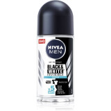 Nivea Men Invisible Black &amp; White deodorant roll-on antiperspirant pentru barbati 50 ml