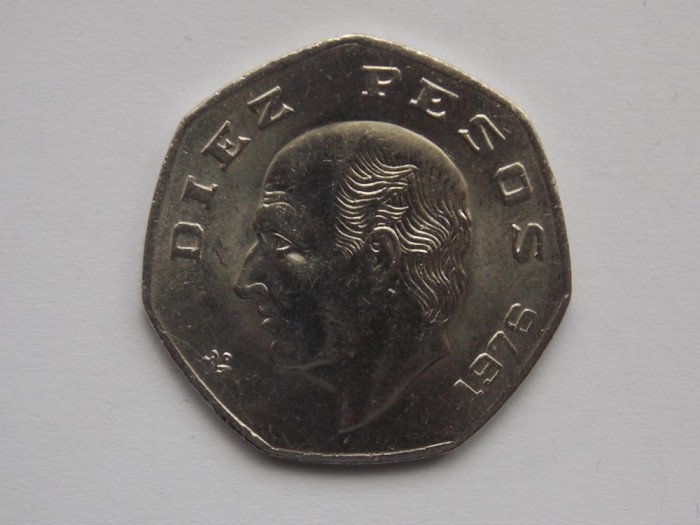 10 PESOS 1976 MEXIC