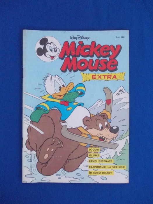 Jocuri Cu Mickey Mouse In Romana MICKEY MOUSE EXTRA : JOCURI , GLUME , BENZI DESENATE , EGMONT ROMANIA