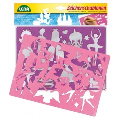 Set sabloane Lena Printesa si Balerina