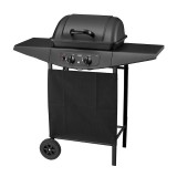 Grill 2 arzatoare gaz BBQ 2000 Teesa, aprindere automata