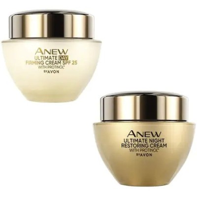 Set 2x crema (zi,noapte) Anew 45+,50 ml foto