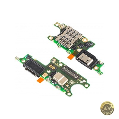 Placa cu Conector Incarcare - Microfon - Modul Cititor SIM Honor X9c / Magic7 Lite Service Pack 0235AMMD foto