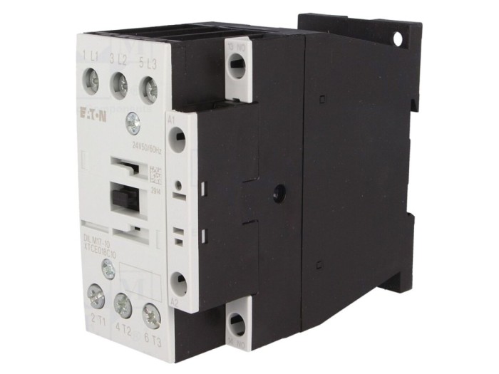 Contactor 3P 24VAC 17A, NO x3