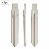 Set 3 lame cheie auto 83# SX9 pentru Citroen, Peugeot, Fiat si Lancia