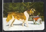 C9 6 - 1985 - Calendar de buzunar - reclama Intreprinderea Ascensorul - Bucuresti