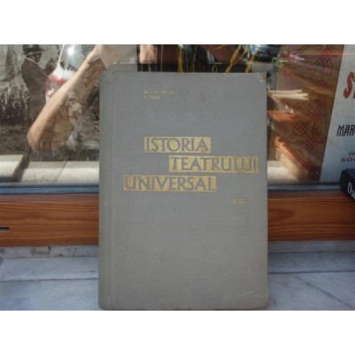 Istoria teatrului universal volumul 2 , Octavian Gheorghiu , 1966 foto