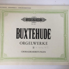 *Partitura orga Buxtehude, Orgelwerke II, Edition Peters nr. 4457, Choralbear...