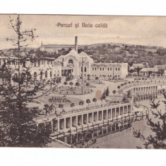 CP Ocna Sibiului - Parcul si Baia calda, circulata 1929, stare buna