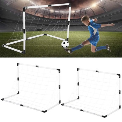 Set fotbal, 2 porti fotbal, minge si pompa, 92x61x48 cm, alb negru foto