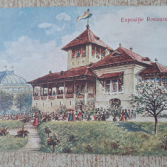 Bucuresti - Expozitia 1906 - Restaurant cl 1.