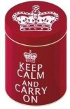 Cutie metalica Keep Calm and Carry On |