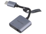 Adaptor VENTION BIGHA Jack 3,5mm la USB C, cablu 0,1m