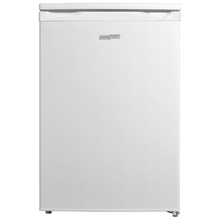 Frigider cu o singură ușă și congelator HOMEFORT HHSEF113W, 97L/16L, Nofrost, 39 dB, Lățime: 55,3 cm, &Icirc;nălțime: 87,5 cm, Ad&acirc;ncime: 57,4 cm