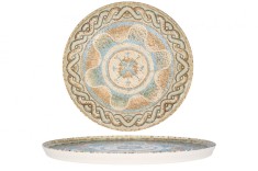 Rinart Farfurie pentru cină - Celest - Porţelan - 26 cm - set de 6