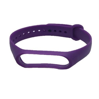 Curea Bratara Silicon Fitness Xiaomi Mi Band 3 Xiaomi Mi Band 4 Purple foto