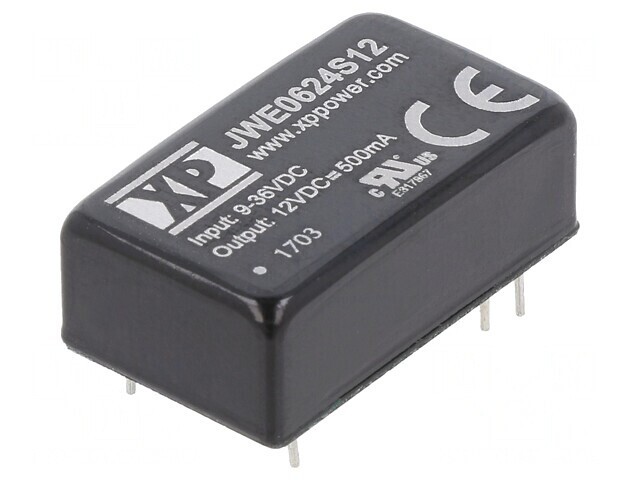 Convertor DC/DC 6W 9-36V la 12V 500mA DIP16